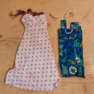 Vintage handmade Barbie clothing